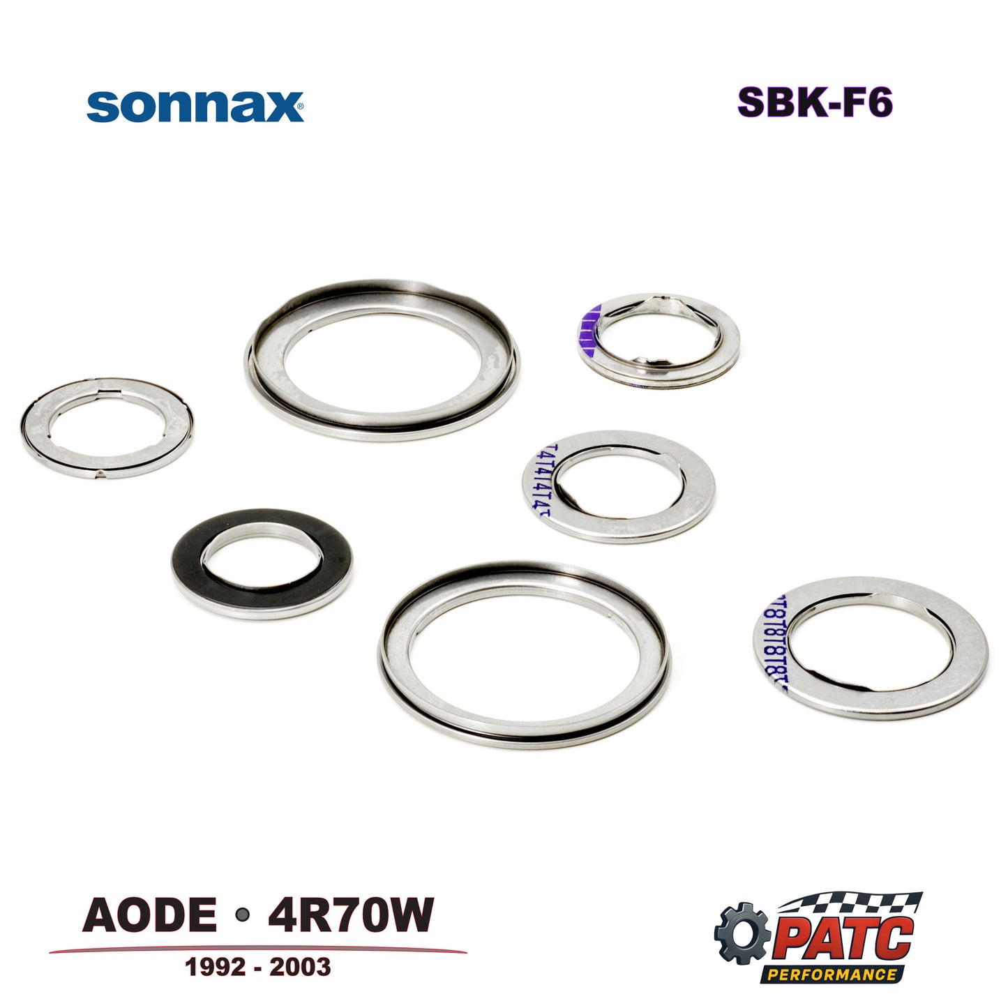 AODE 4R70W Sonnax SBK-F6 Thrust Bearing Kit 1992-2003