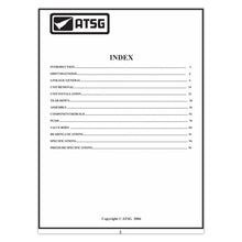 ATSG Rebuild Manual AODE 4R70W 4R70E Transmission Overhaul Service Book 1992-UP