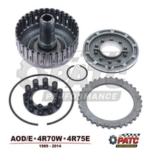 1989-Up AOD/E 4R70W 4R70E 4R75 Direct Drum, Stamped Steel with Piston Kit