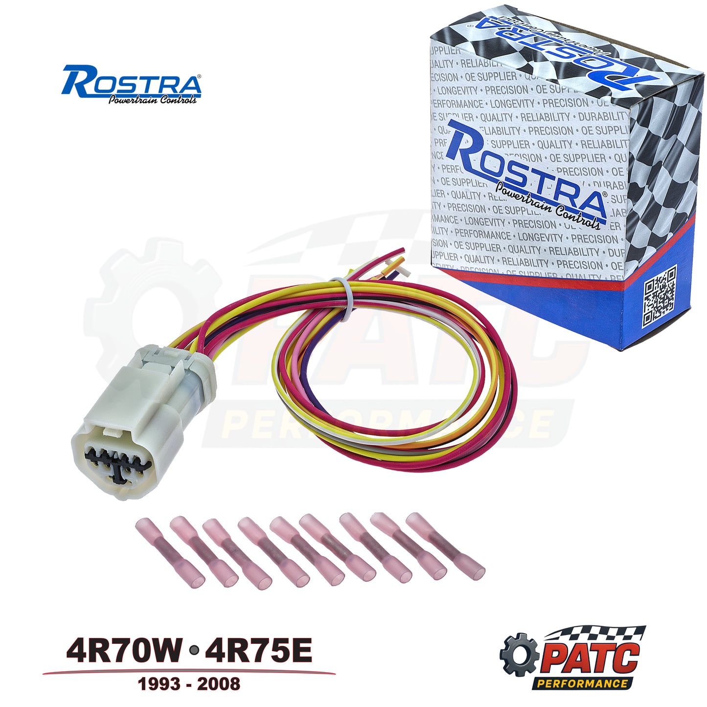 1992-Up  AODE 4R70W 4R75 Ford Transmission Wiring Harness Repair - External Pigtail