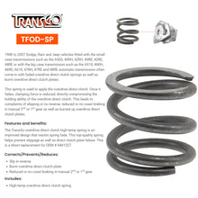 47RH/RE 48RE High-Temp Overdrive Spring by TransGo TFOD-SP
