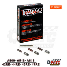 A500 A518 46RE 47RE Detent Ball Repair - for Rooster Comb 1988-07 Gas and Diesel (TF-DETENT)
