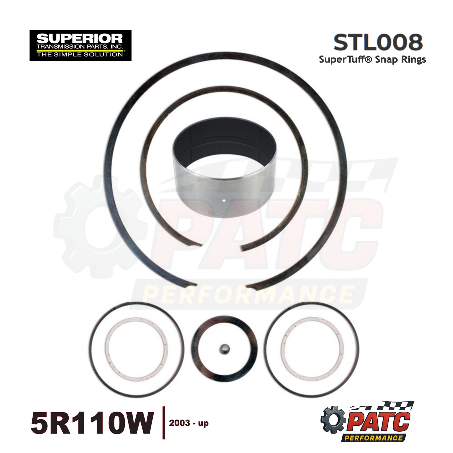 5R110W TorqShift Bushing and Snap Ring Upgrade - Superior STL008