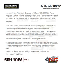 5R110W TorqShift Pump/ Cooling Upgrade Kit - Superior STL-5R110W