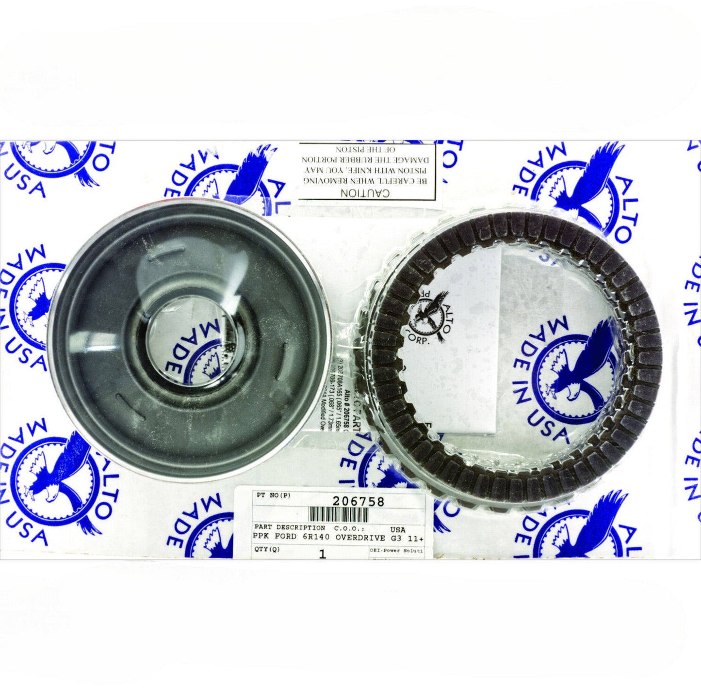 6R140 Transmission Overdrive E-Clutch PowerPack G3 Performance Friction Clutch Kit