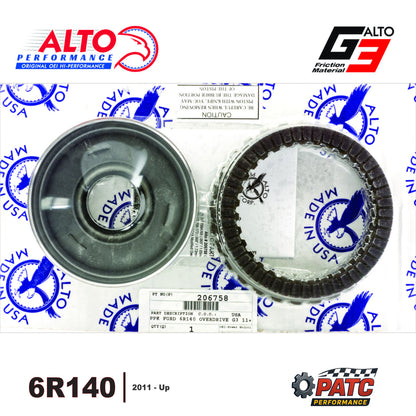 6R140 Transmission Overdrive E-Clutch PowerPack G3 Performance Friction Clutch Kit