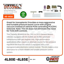 4L80E 4L85E Vacuum Modulator Kit - TransGo 48-MOD