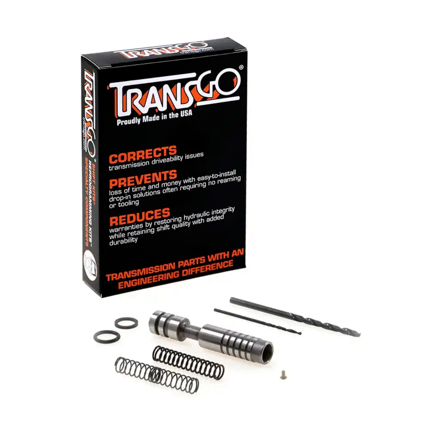 4L80E 4L85E TCC Regulator - Lock-Up Valve Kit - TransGo 4L80E-TCC