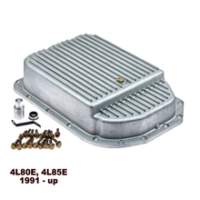 4L80 4L85E Transmission Oil Pan Aluminum Deep with Filter Kit and Gasket 1991up
