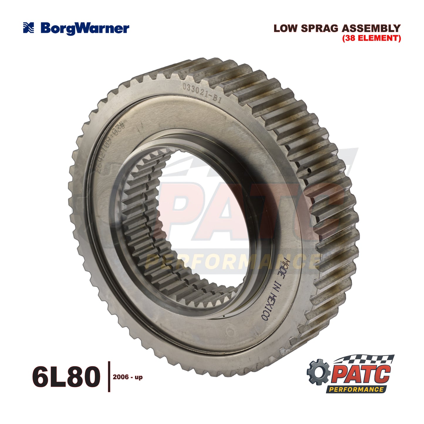 6L80 Transmission Low Sprag Assembly w/Inner and Outer Races NEW BorgWarner