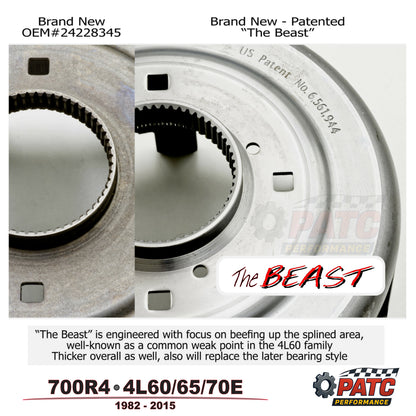4L60/65/70E Heavy Duty Sun Shell - Genuine The Beast