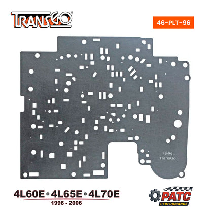 1996-06 4L60E/65E/70E Valve Body Separator Plate Heavy Duty | TransGo 46-PLT-96