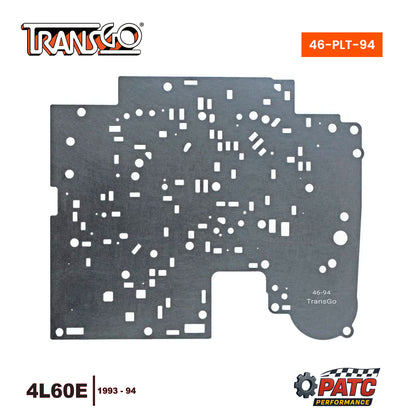 1993-94 4L60E Valve Body Separator Plate Heavy Duty | TransGo 46-PLT-94