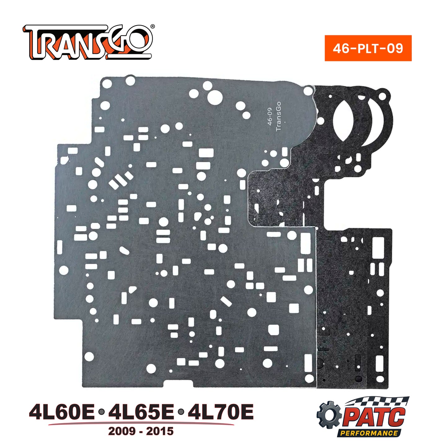 2009-15 4L60E/65E/70E Valve Body Separator Plate Heavy Duty | TransGo 46-PLT-09