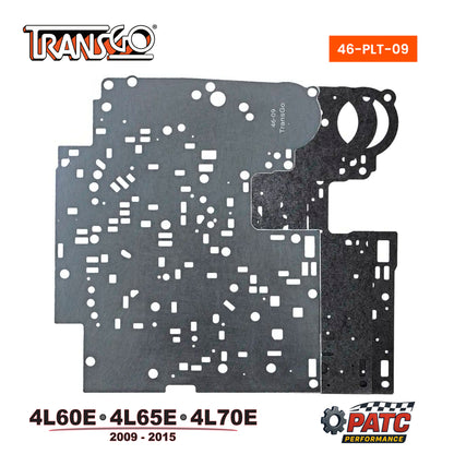 2009-15 4L60E/65E/70E Valve Body Separator Plate Heavy Duty | TransGo 46-PLT-09