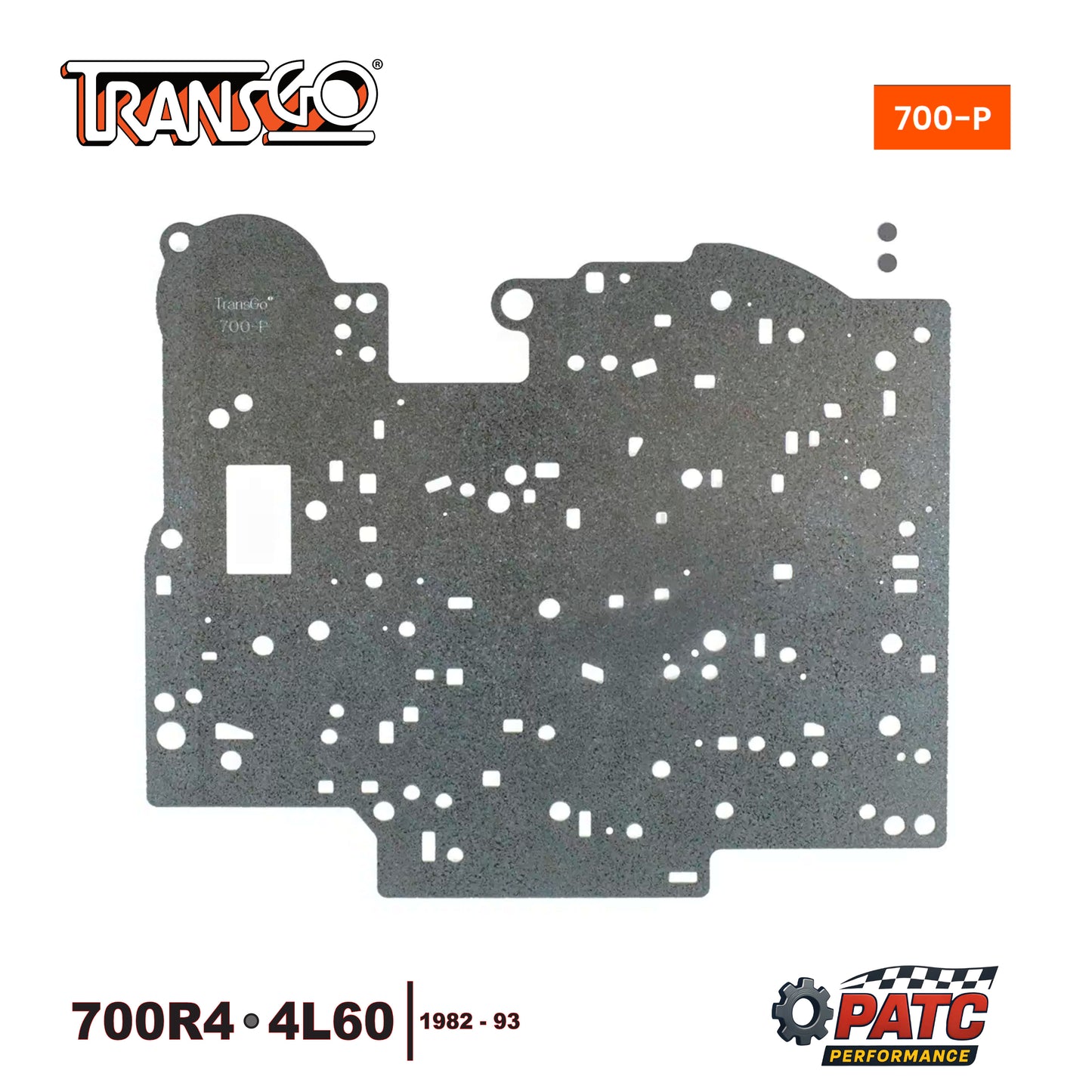 1982-93 700R4 4L60 Valve Body Separator Plate Heavy Duty | TransGo 700-P