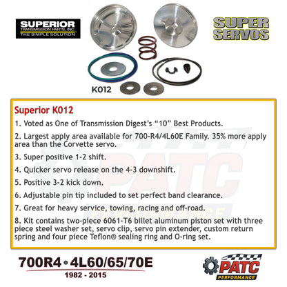 700R4 4L60E Performance SuperServo® 2nd Gear Band | Superior K012