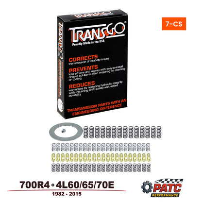 1982-2015 700R4 4L60E High RPM 3-4/FWD Clutch Spring Kit | TransGo 7-CS