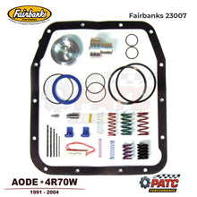 AODE 4R70W TransAction Performance Valve Body Shift Correction Kit, Fairbanks 23007