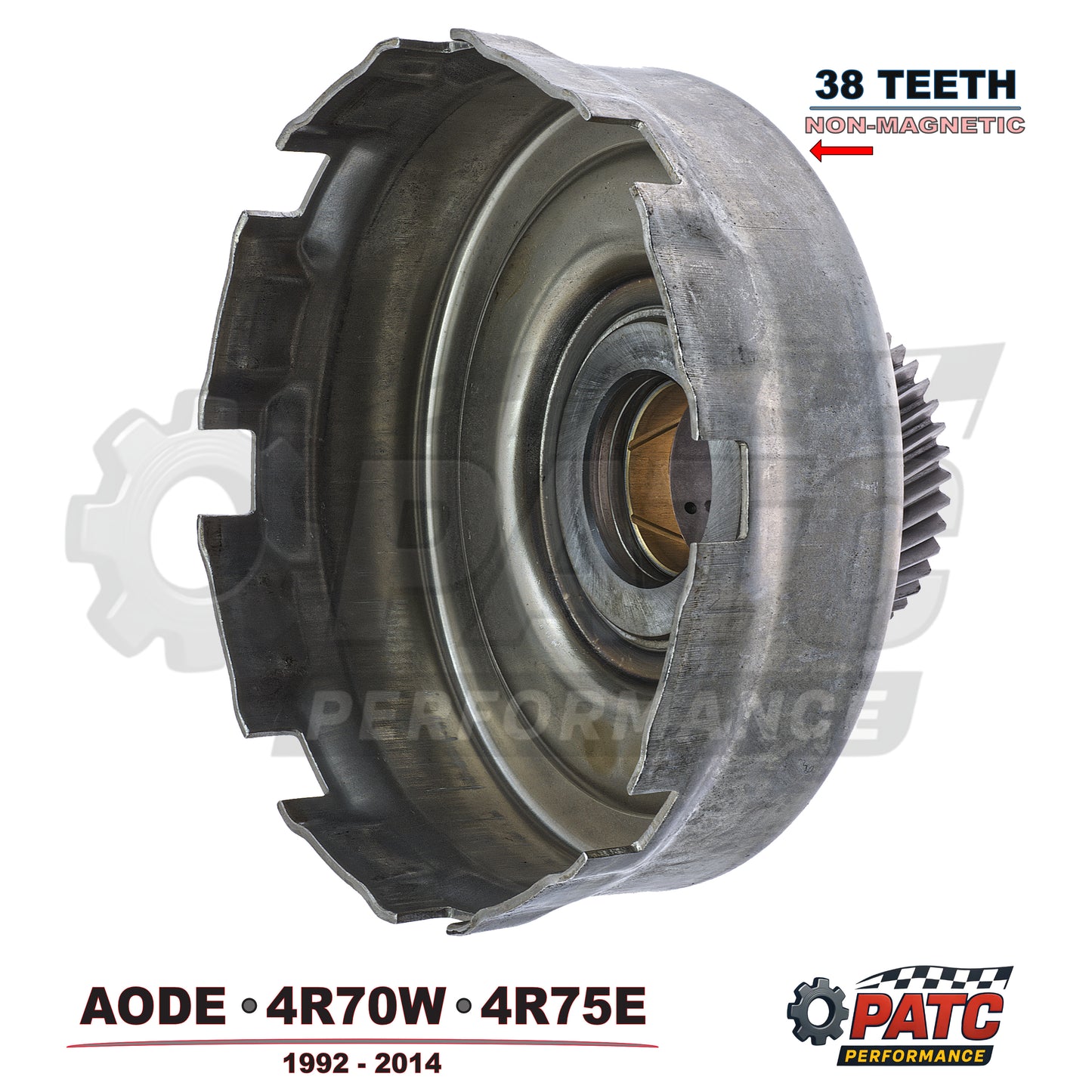 4R70W 4R70E 4R75 NEW Sun Gear Shell 38-Teeth - Non-Magnetic
