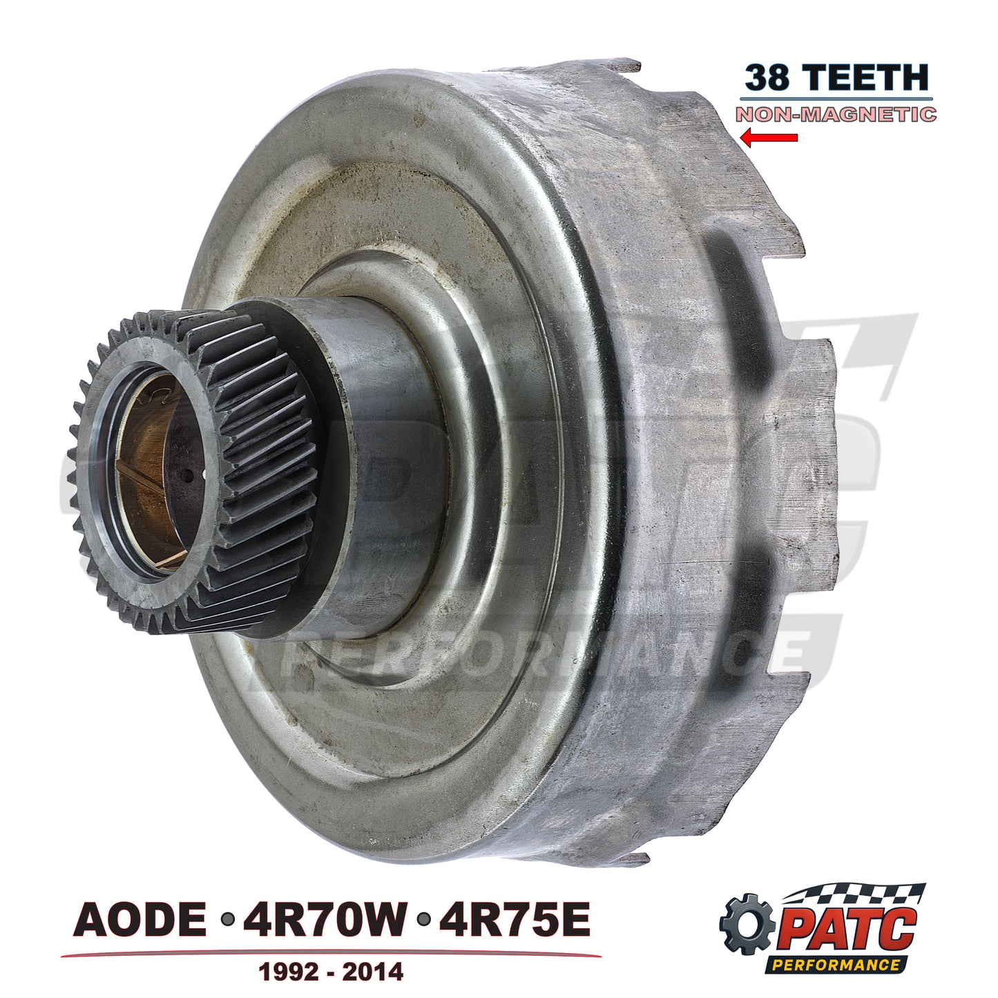 4R70W 4R70E 4R75 NEW Sun Gear Shell 38-Teeth - Non-Magnetic