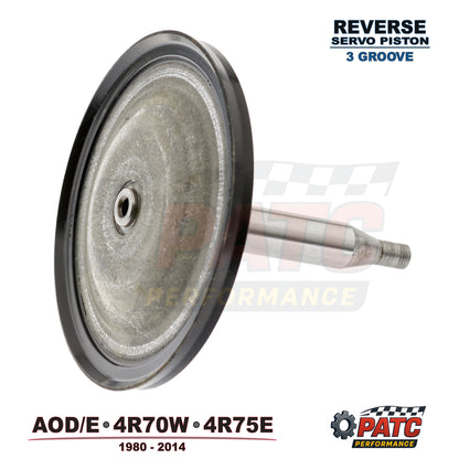 AOD/E 4R70W 4R75 Reverse Band Servo Piston | 3-Groove Pin