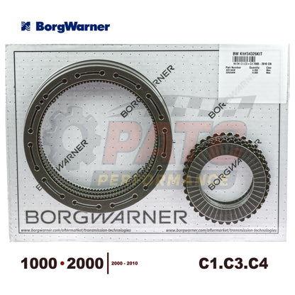 Allison 1000 / 2000 Performance C1-C3-C4 Clutch Kit - BorgWarner High Energy