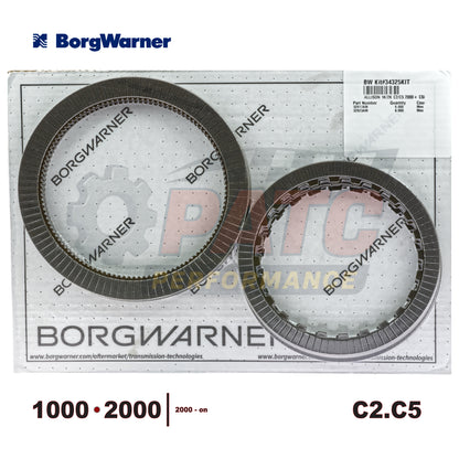 Allison 1000 / 2000 Performance C2-C5 Clutch Kit - BorgWarner High Energy