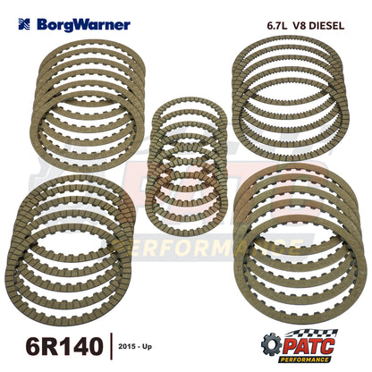 6R140 Transmission Friction Clutch Kit High Energy 2015-up Diesel Applications
