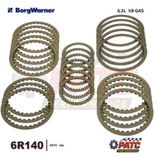 6R140 Transmission Friction Clutch Kit High Energy 2015-up Gas V8 Applications