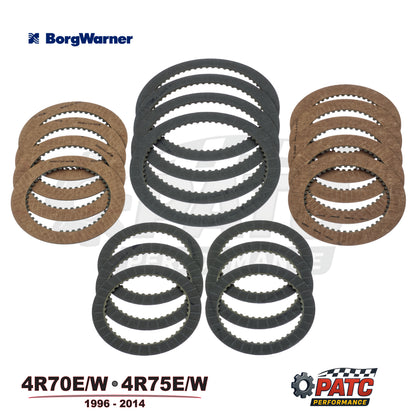 1994-2014 4R70E 4R75 Transmission Friction Clutches - by Borg Warner