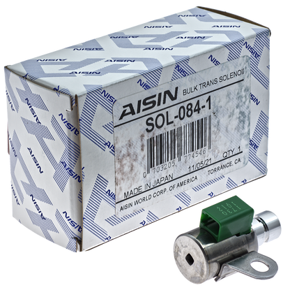 AS69RC RAM Transmission Shift Solenoid S1  Green Connector Genuine AISIN OEM