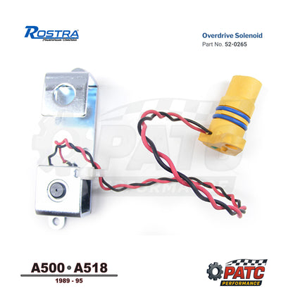1991-1995 A518 A618 Overdrive Solenoid w/Harness - Rostra 52-0265