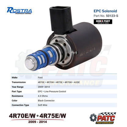 2009-2014 4R70W 4R70E 4R75 EPC Line Pressure Control Solenoid