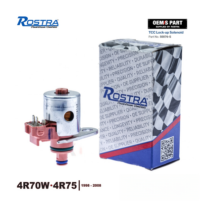 199804 AODE 4R70W Ford Transmission Solenoid New 4 Piece Set INCLUDES HARNESS