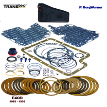 fits Ford 1989-95 E4OD Transmission Rebuild Kit Master Kit less Steels Transtec