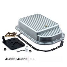 4L80 4L85E Transmission Oil Pan Aluminum Deep with Filter Kit and Gasket 1991up