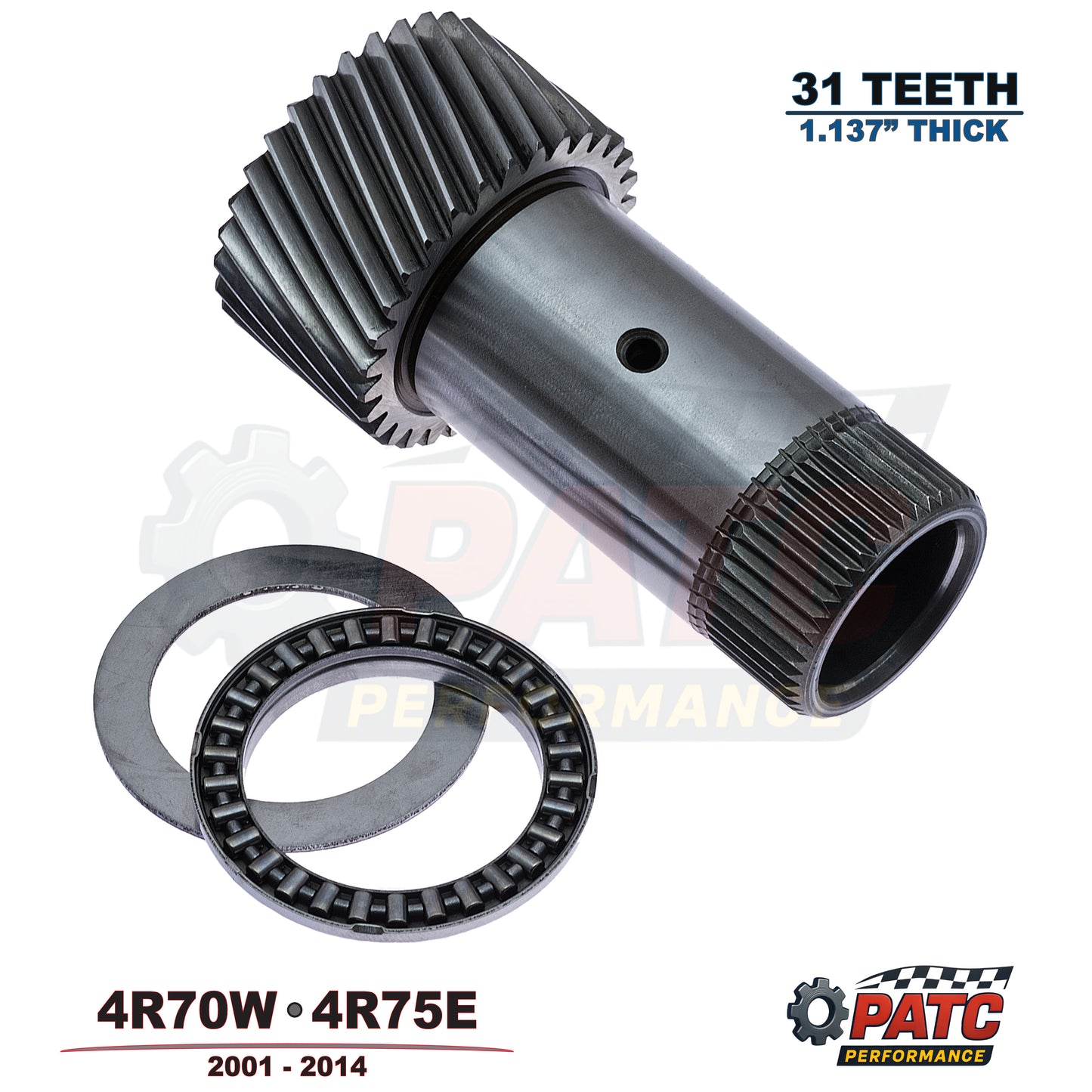 4R70W 4R70E 4R75 NEW Sun Gear and Shell Kit 31/38-Teeth, w/Bearing and Race