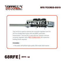 68RFE Tool TCC Regulator Valve Repair Reamer 2019on TransGo (RFETCCREGTK19)