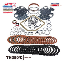 TH350 350C Transmission Rebuild  Master Kit Alto Red Clutches w Kolene Steels