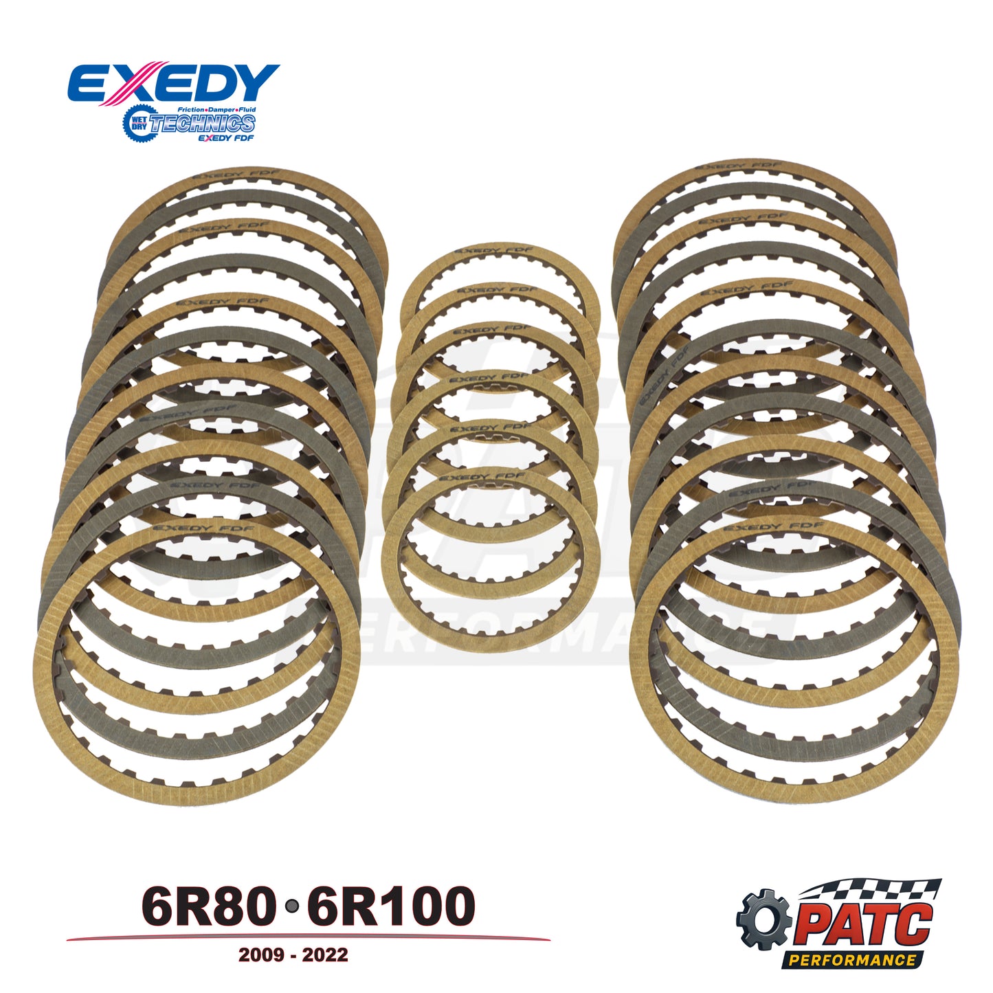 2009-2022 6R80 6R100 Ford Transmission Exedy Friction Clutches Set