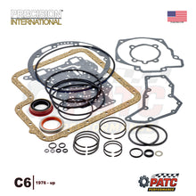 C6 Transmission Rebuild Kit, Precision Overhaul w/Gaskets Rings and Seals