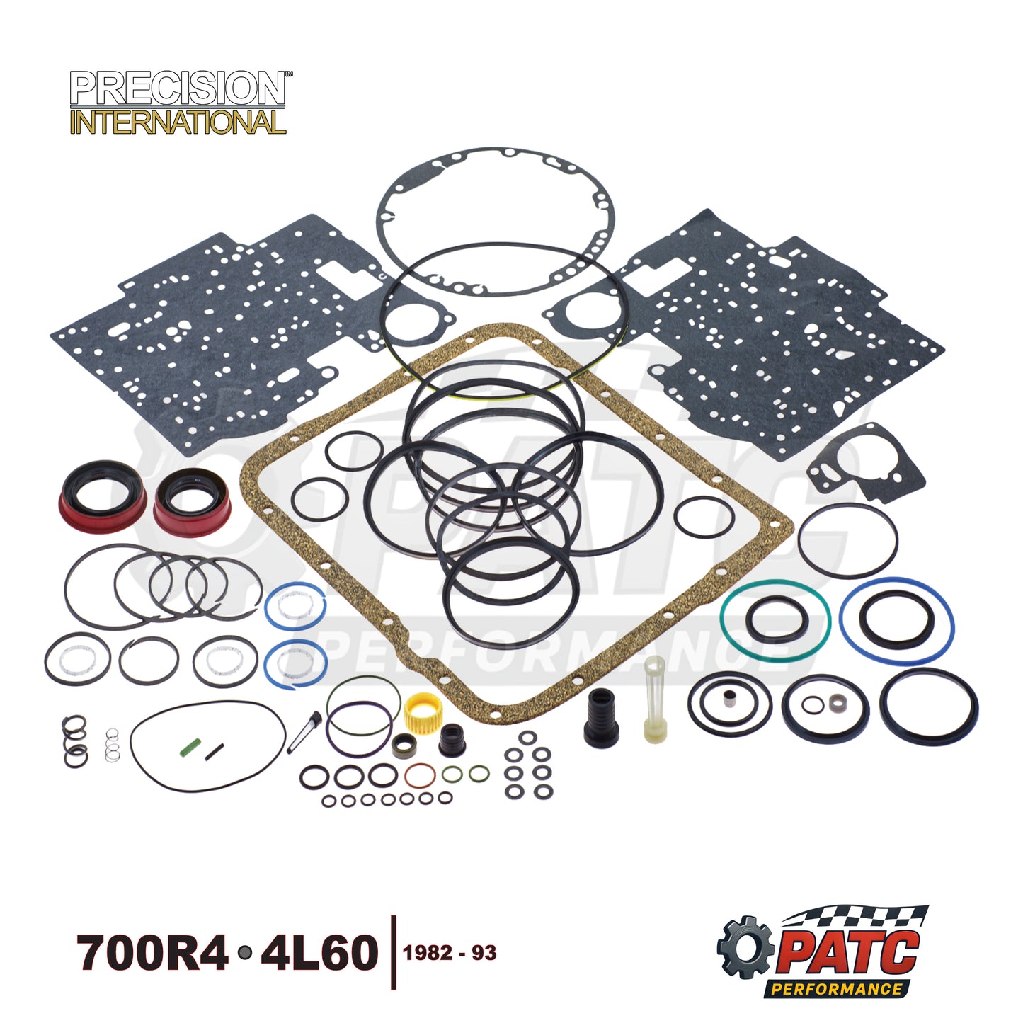 700R4 Transmission Overhaul with Gaskets and Seals Kit - Precision - 1982-1993