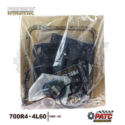 700R4 Transmission Overhaul with Gaskets and Seals Kit - Precision - 1982-1993