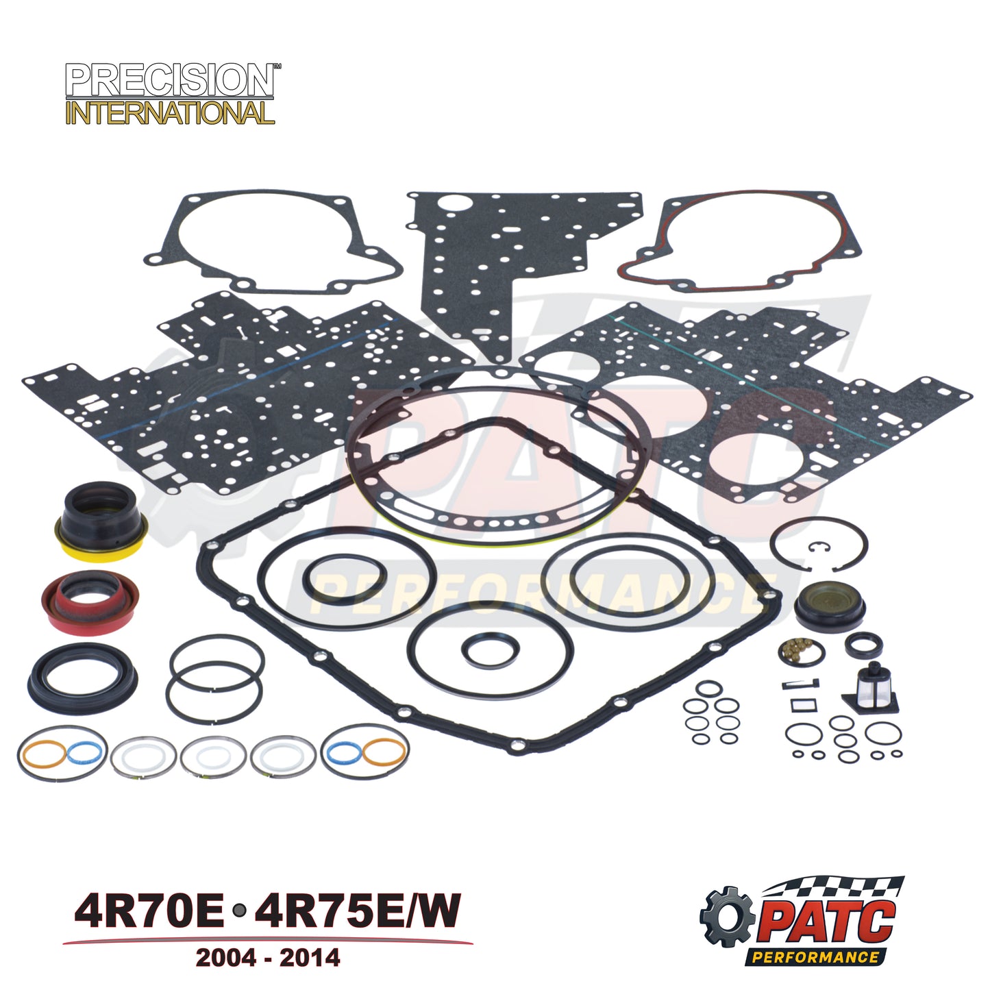 2004-2014 4R70E 4R75 Transmission Precision Rebuild Overhaul Kit Gaskets and Seals