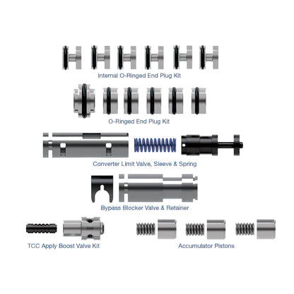 6R140 Transmission Valve Body Repair Shifts Kit | Sonnax 6R140-ZIP