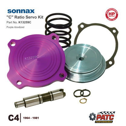 C4 Performance Band Servo, C-Ratio Servo Kit | Sonnax K13259C