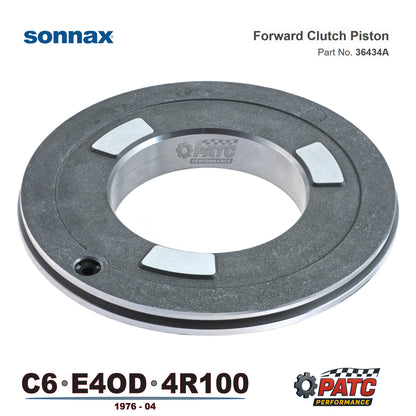 C6 E4OD 4R100 Forward Clutch Piston Assembly | Sonnax 36434A