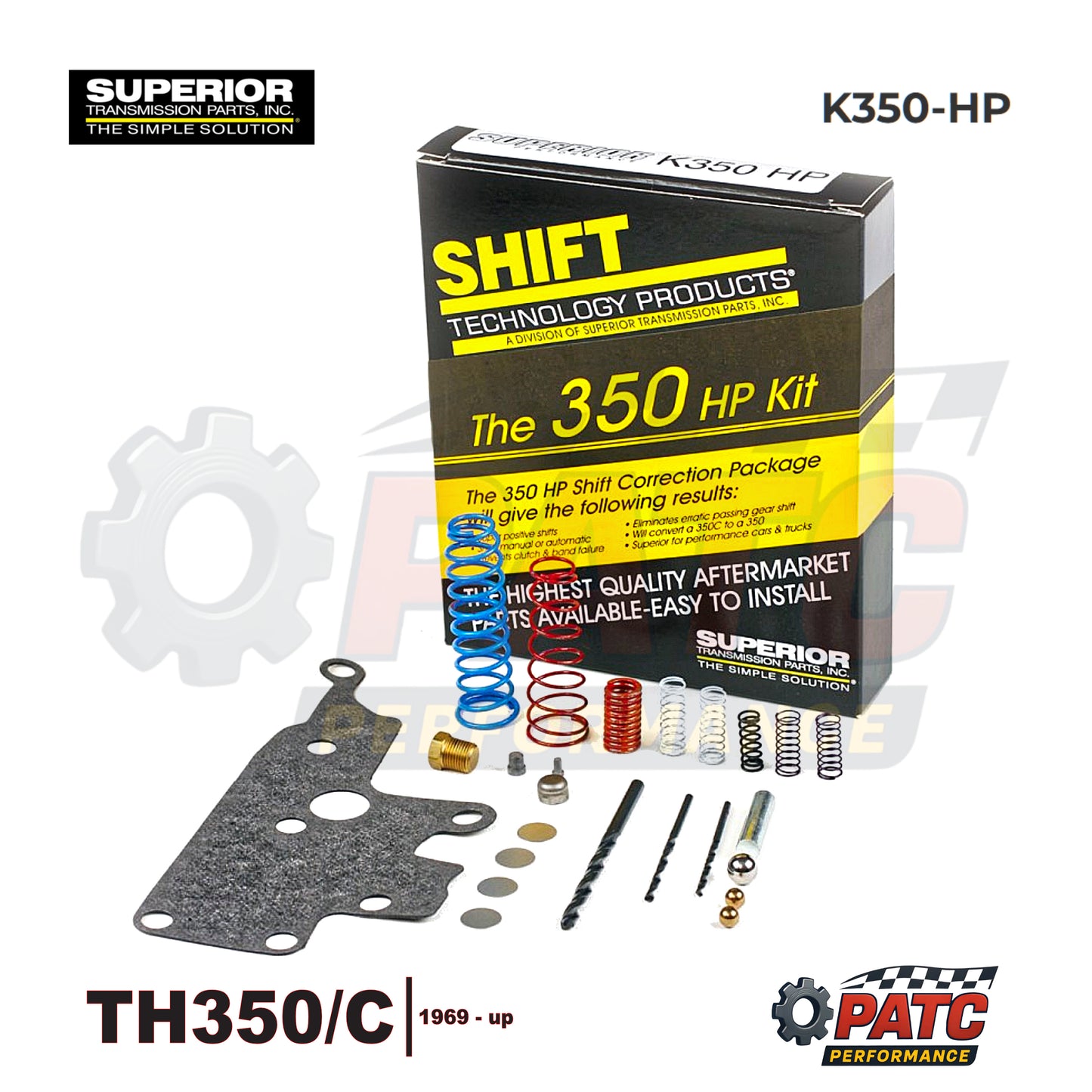 TH350/C High Performance Valve Body Kit | Superior K350-HP