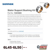 6L45 6L50 Pump Stator Support Bushing Set - Sonnax 104036BK